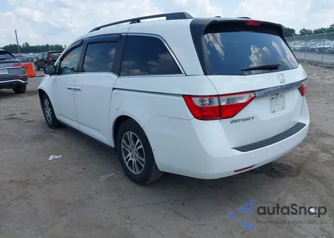 2012 Honda Odyssey Ex-L from USA, damaged, VIN 5FNRL5H65CB097383